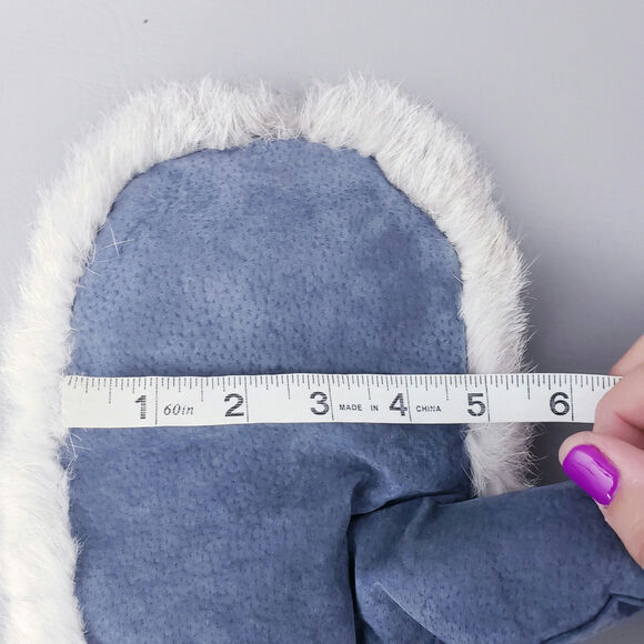 Genuine Rabbit Fur Gloves Mittens Long Mittens Men's Size Small Sherpa Lined - Picture 9 of 9